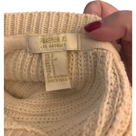 Forever 21 California Dreaming Knit Sweater, Size Small - Picture 5 of 6